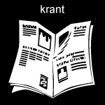 Pictogram krant