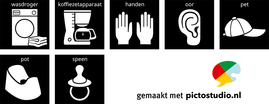 vernieuwde visitaal pictogrammen