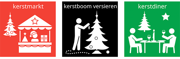 kerstpictogrammen